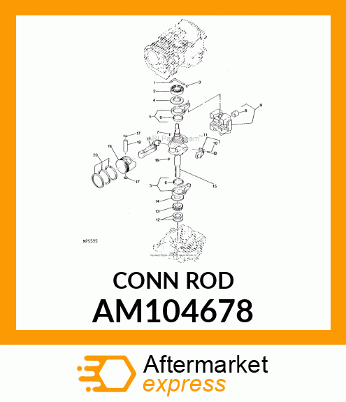 Connecting Rod Asm U/S AM104678