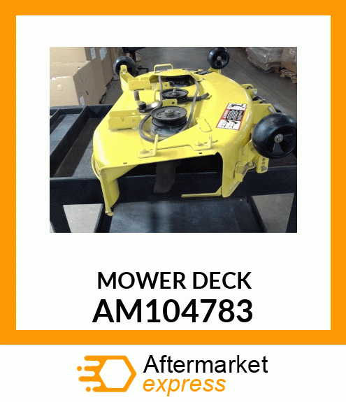 Mower Deck AM104783