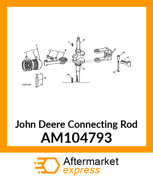 Connecting Rod AM104793