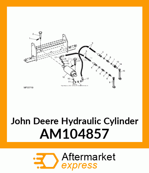 CYLINDER, HYD. AM104857