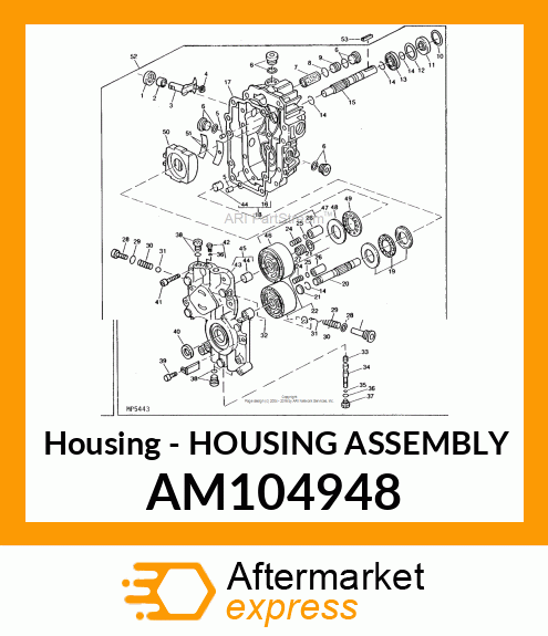 Housing - HOUSING ASSEMBLY AM104948