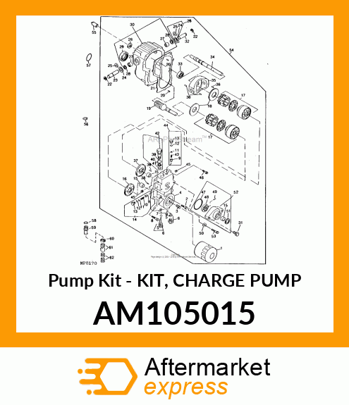 Pump Kit - KIT, CHARGE PUMP AM105015