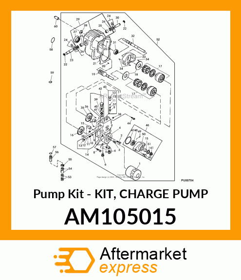 Pump Kit - KIT, CHARGE PUMP AM105015