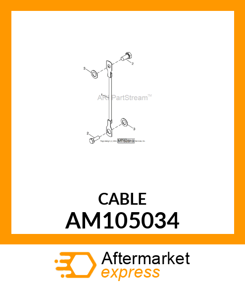 STRAP, GROUND AM105034