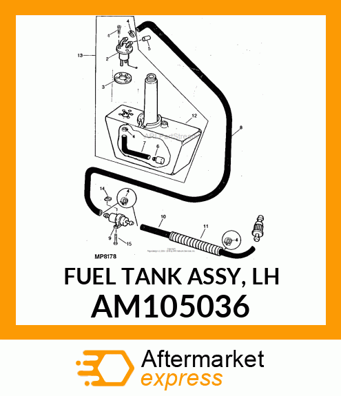 Fuel Tank AM105036