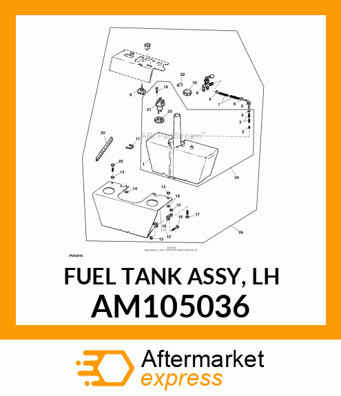 Fuel Tank AM105036