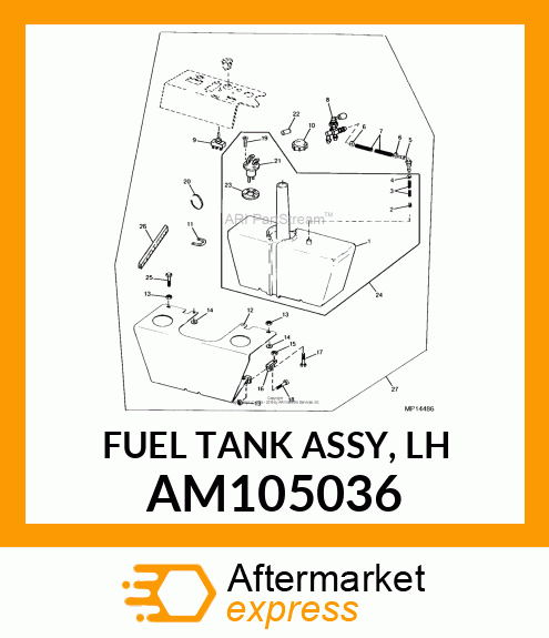 Fuel Tank AM105036