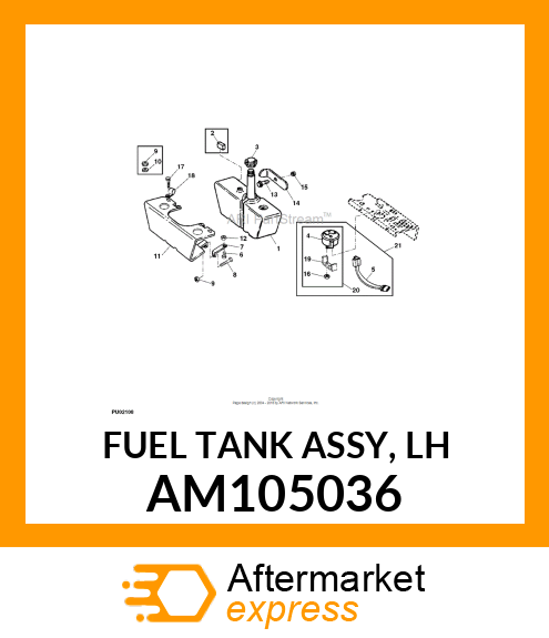 Fuel Tank AM105036