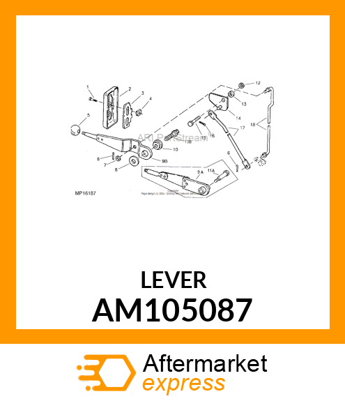 Lever AM105087