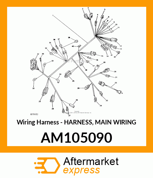 Wiring Harness AM105090
