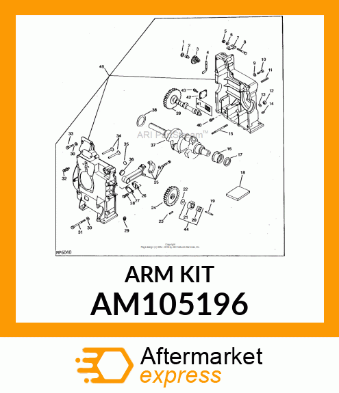 Kit Governor Arm AM105196