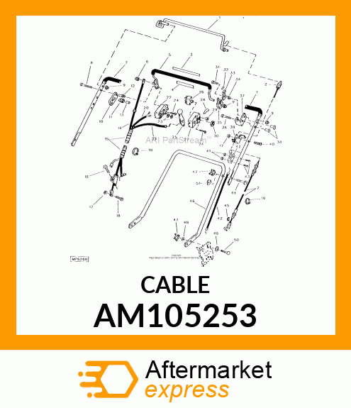 Push Pull Cable AM105253