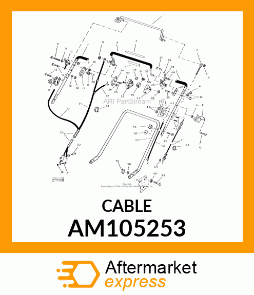 Push Pull Cable AM105253