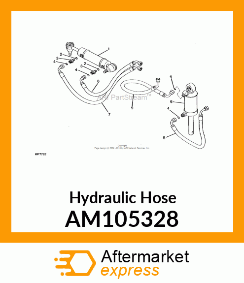 Hydraulic Hose AM105328