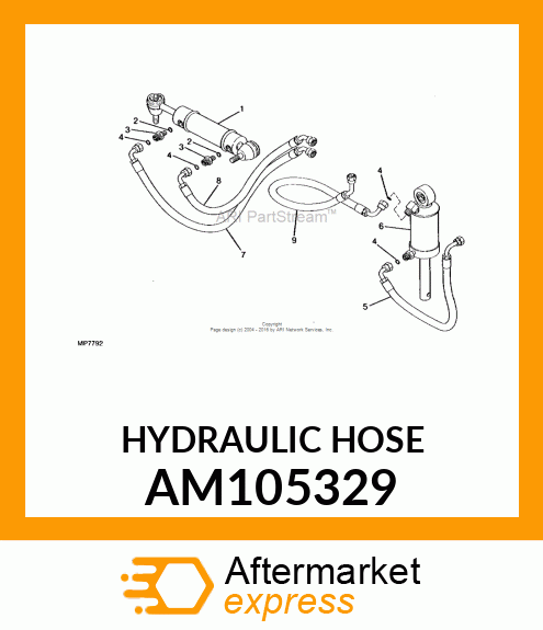 Hydraulic Hose AM105329