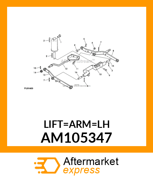 Lift Arm AM105347
