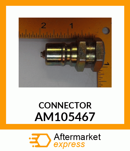 3/8 MALE COUPLER AM105467