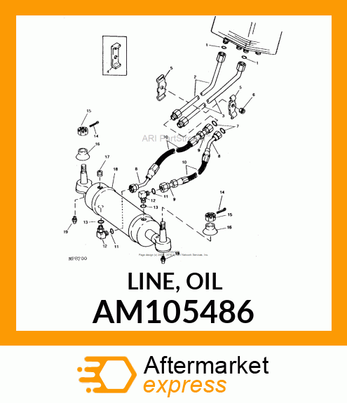 LINE, OIL AM105486