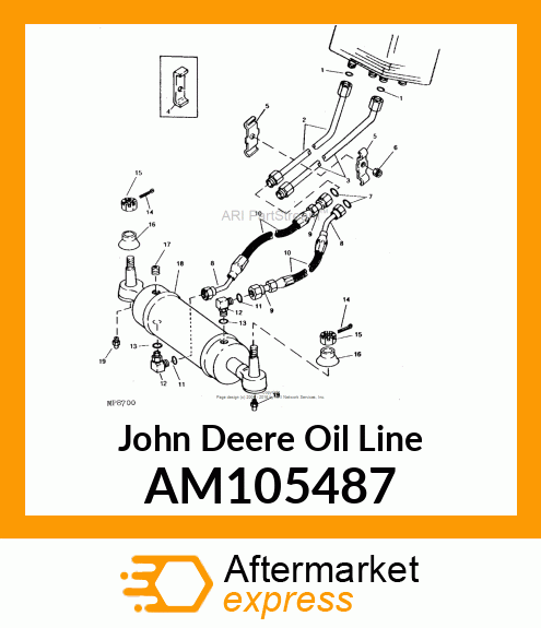 LINE, OIL AM105487