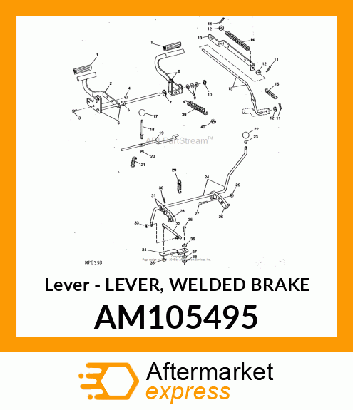 Lever AM105495