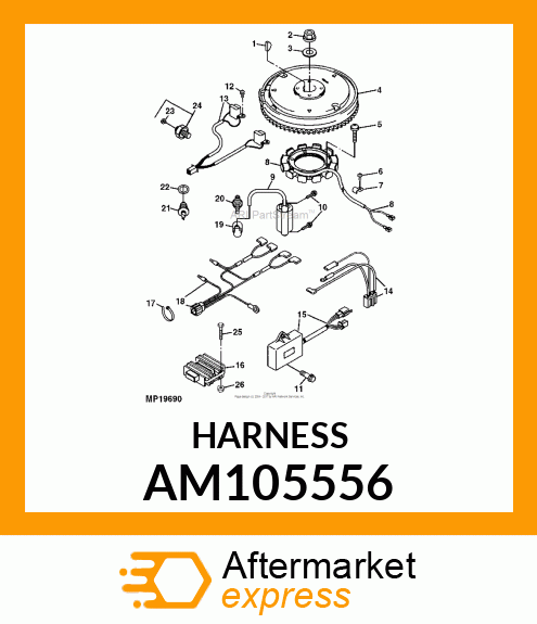 Wiring Harness AM105556