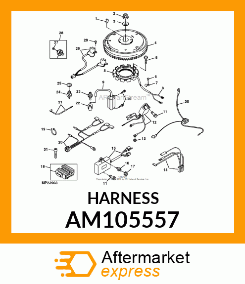 HARNESS AM105557