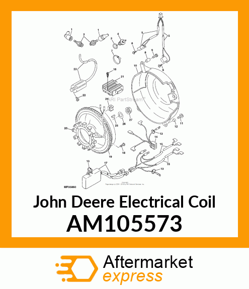 COIL, ELECTRICAL AM105573