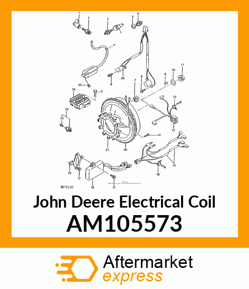 COIL, ELECTRICAL AM105573