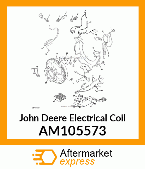 COIL, ELECTRICAL AM105573