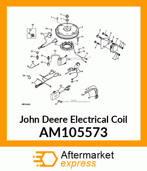 COIL, ELECTRICAL AM105573