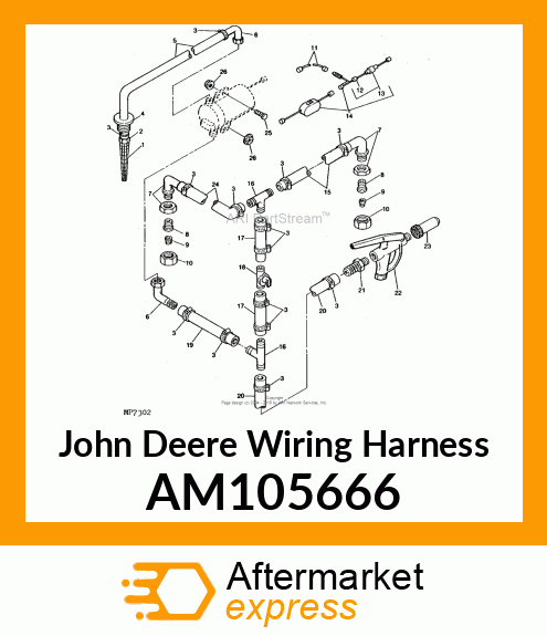 HARNESS, WIRING EXTENSION AM105666