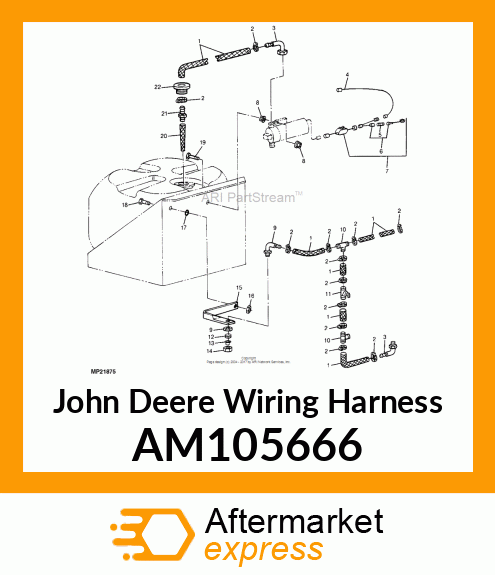 HARNESS, WIRING EXTENSION AM105666
