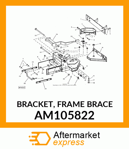 Bracket AM105822