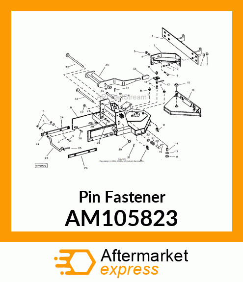 Pin Fastener AM105823