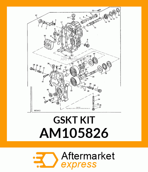 Seal Kit - OVERHAUL SEAL KIT AM105826