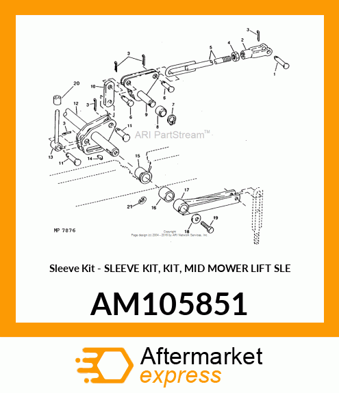 Sleeve Kit AM105851
