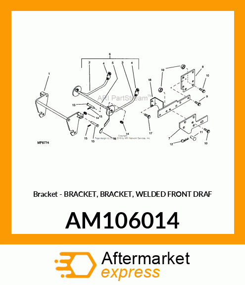 Bracket AM106014