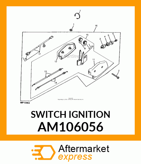 SWITCH, IGNITION AM106056