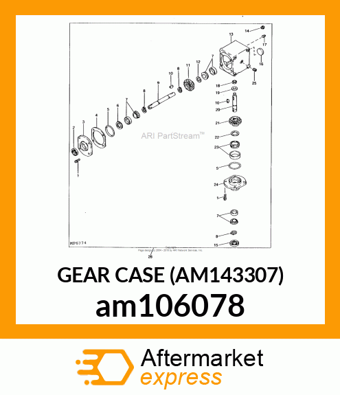 GEAR CASE (AM143307) am106078