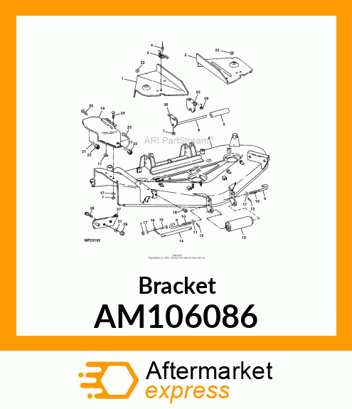 Bracket AM106086