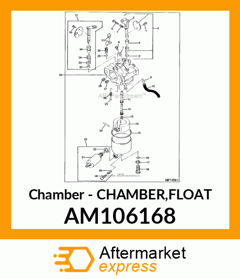 Chamber - CHAMBER,FLOAT AM106168