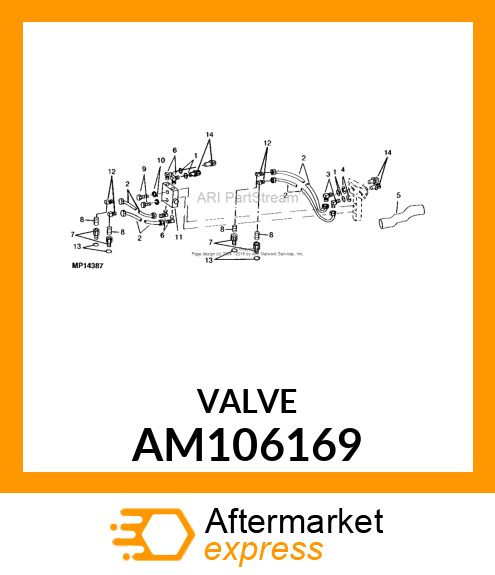 Pressure Relief Valve AM106169