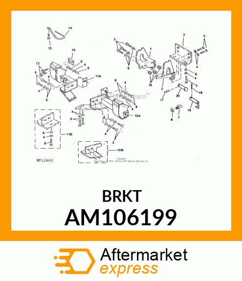 Bracket AM106199
