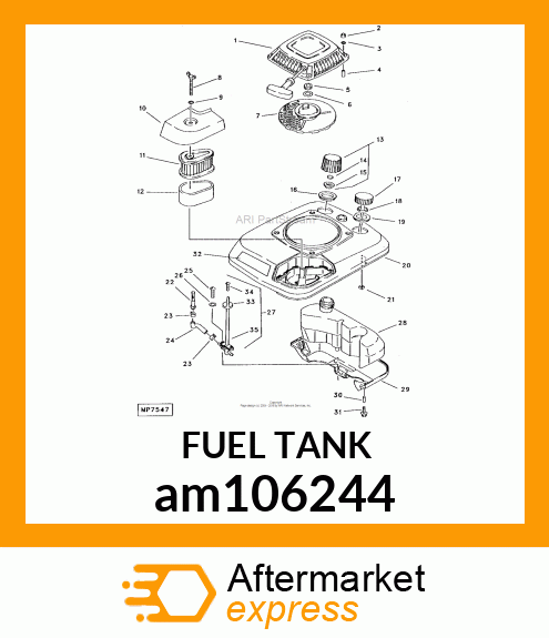 FUEL TANK am106244