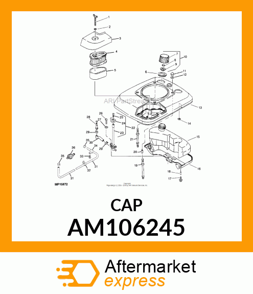 FILLER CAP AM106245