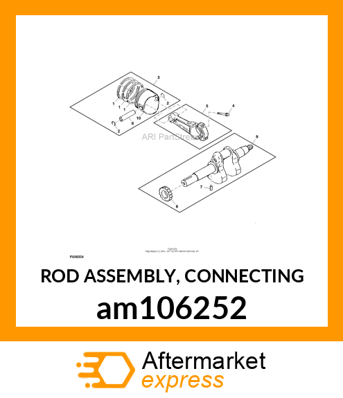 ROD ASSEMBLY, CONNECTING am106252