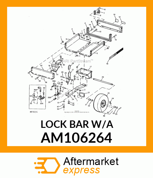 LOCK BAR W/A AM106264