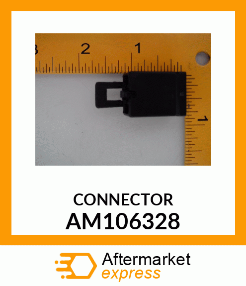 CONNECTOR,SEAT SWITCH SHORTING TYPE AM106328