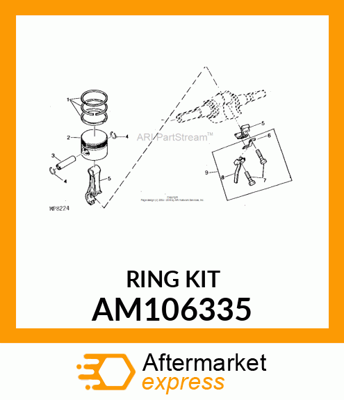 Piston Ring Kit AM106335
