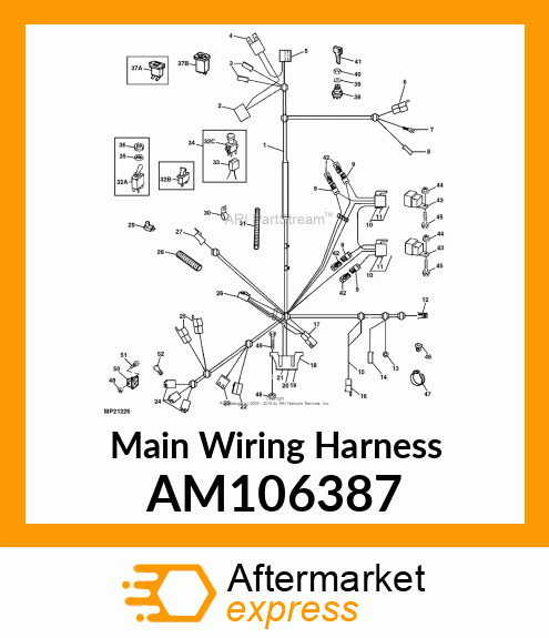 Main Wiring Harness AM106387